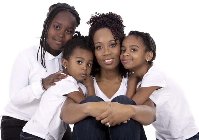 young mother after plus size mommy makeover