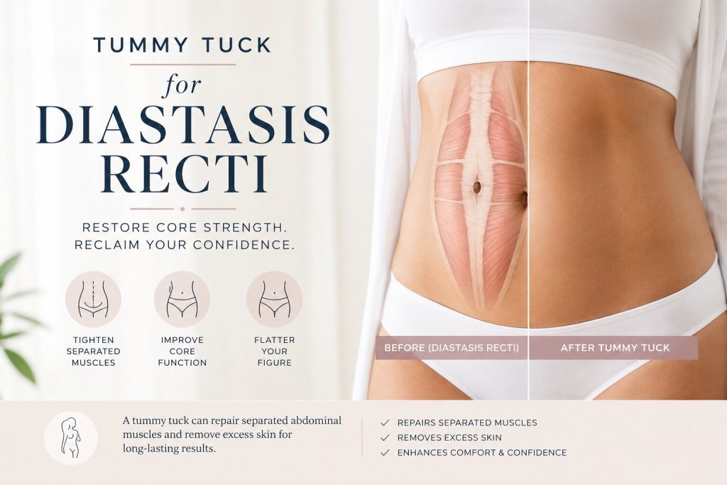 Tummy Tuck For Diastasis Recti