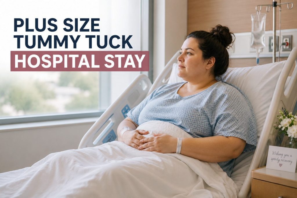 plus size tummy tuck hospital stay